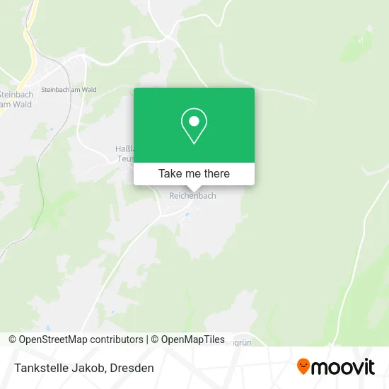 Карта Tankstelle Jakob