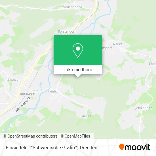 Einsiedelei ""Schwedische Gräfin"" map