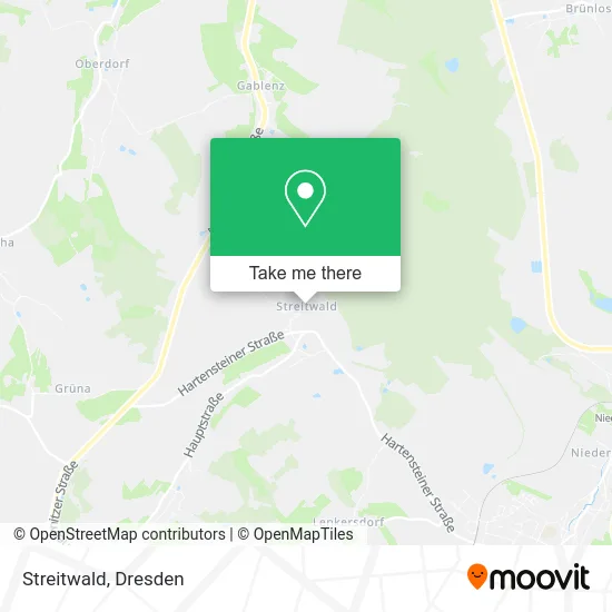 Карта Streitwald