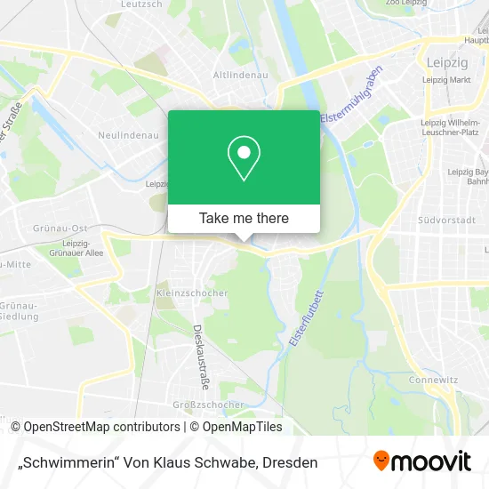 Карта „Schwimmerin“ Von Klaus Schwabe