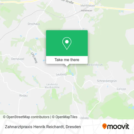 Карта Zahnarztpraxis Henrik Reichardt