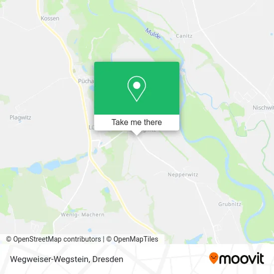 Карта Wegweiser-Wegstein