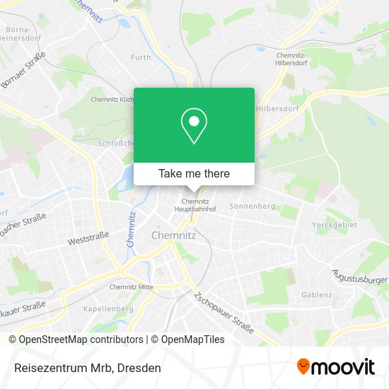 Карта Reisezentrum Mrb
