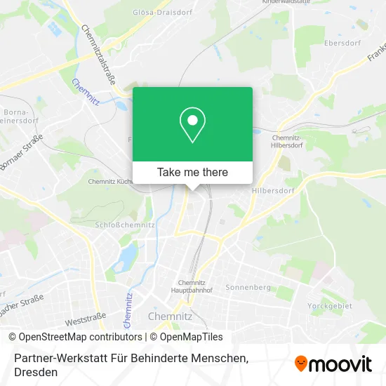 Partner-Werkstatt Für Behinderte Menschen map