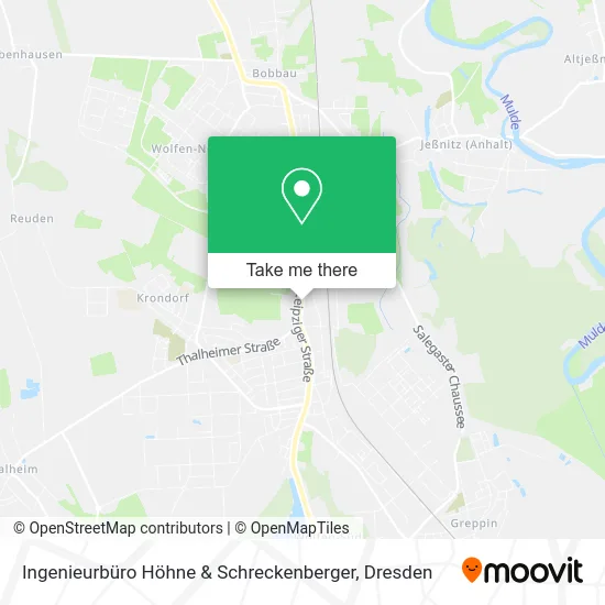 Ingenieurbüro Höhne & Schreckenberger map