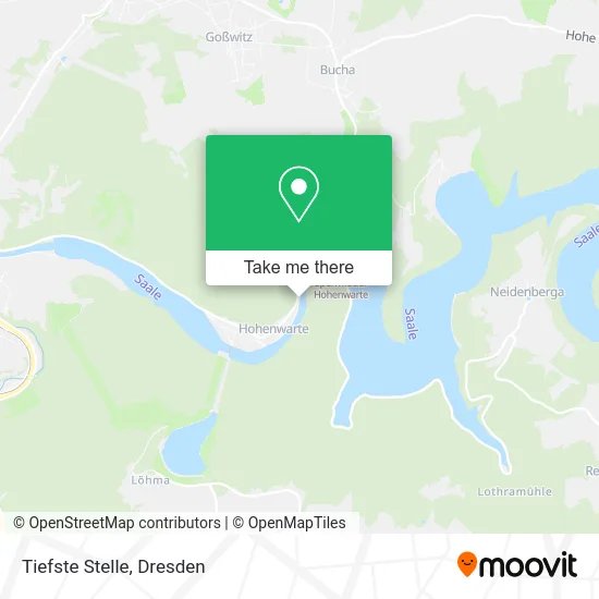 Карта Tiefste Stelle