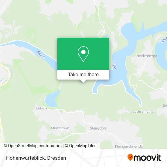 Карта Hohenwarteblick