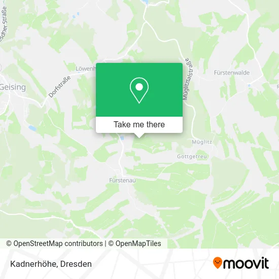 Карта Kadnerhöhe