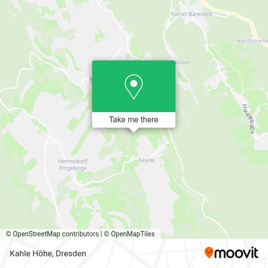 Карта Kahle Höhe