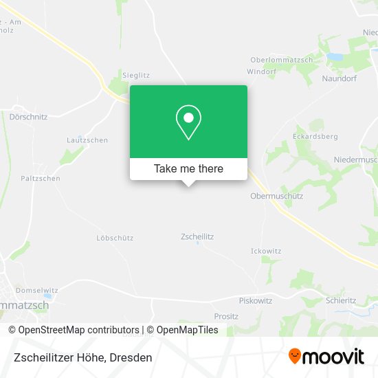 Карта Zscheilitzer Höhe