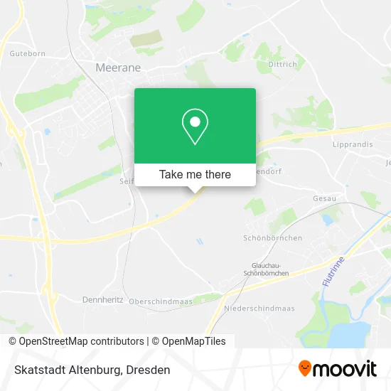 Карта Skatstadt Altenburg