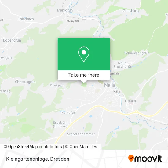 Карта Kleingartenanlage