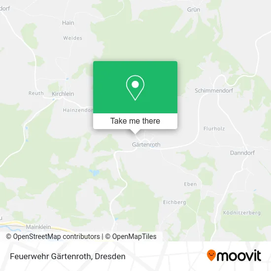 Feuerwehr Gärtenroth map