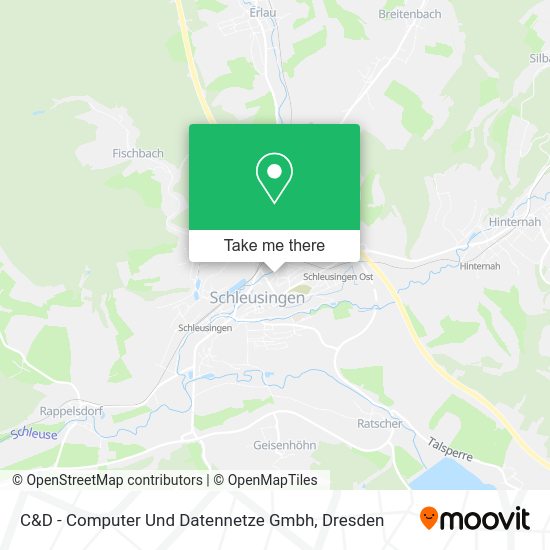 Карта C&D - Computer Und Datennetze Gmbh