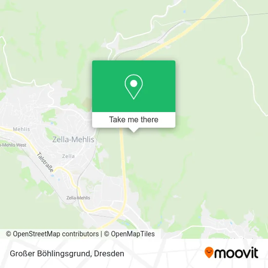 Карта Großer Böhlingsgrund