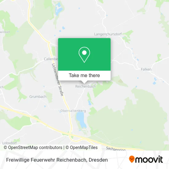 Карта Freiwillige Feuerwehr Reichenbach