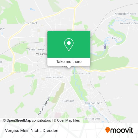 Карта Vergiss Mein Nicht