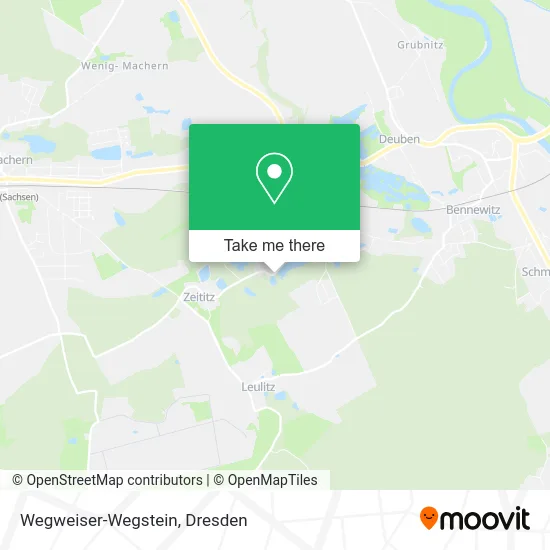 Карта Wegweiser-Wegstein
