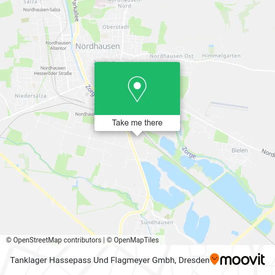Карта Tanklager Hassepass Und Flagmeyer Gmbh