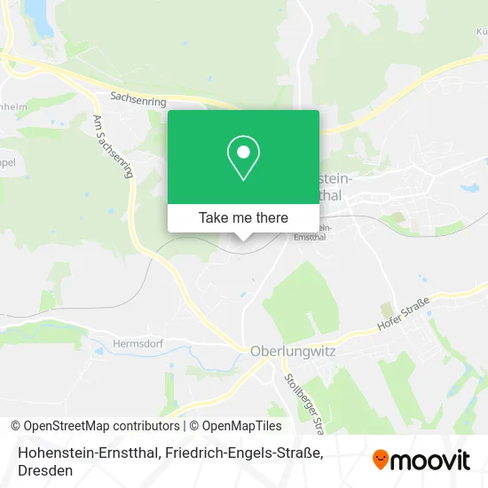 Карта Hohenstein-Ernstthal, Friedrich-Engels-Straße