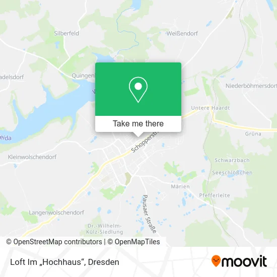 Карта Loft Im „Hochhaus“