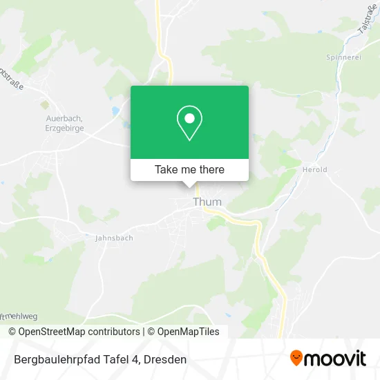 Карта Bergbaulehrpfad Tafel 4