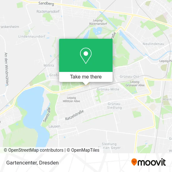 Карта Gartencenter