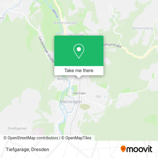 Карта Tiefgarage