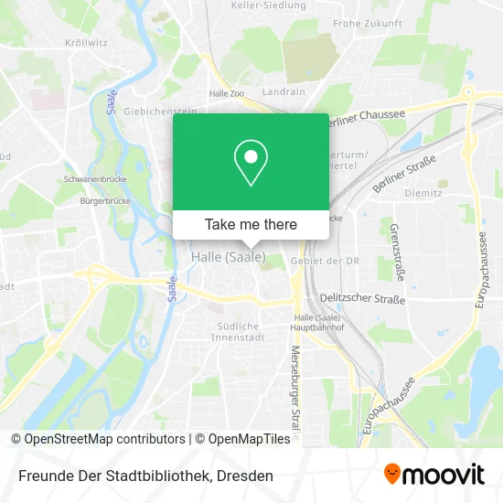 Карта Freunde Der Stadtbibliothek