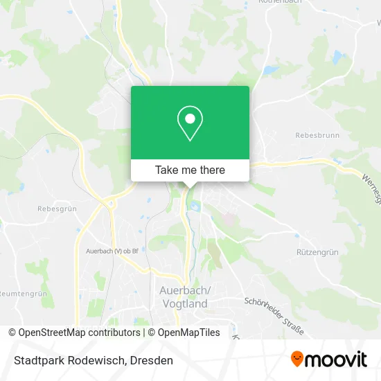 Карта Stadtpark Rodewisch