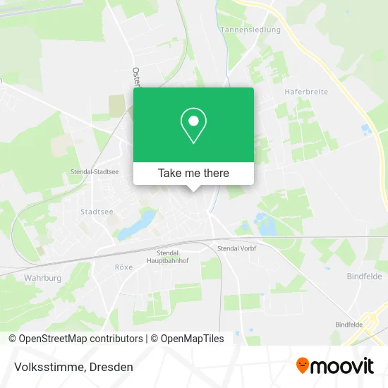 Карта Volksstimme
