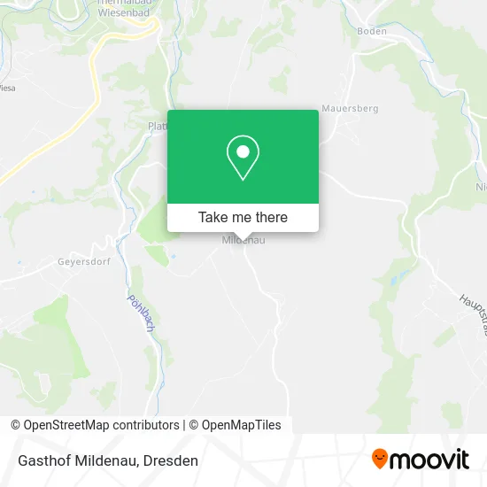 Карта Gasthof Mildenau