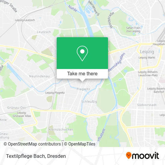 Карта Textilpflege Bach