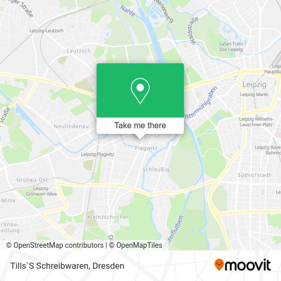 Карта Tills`S Schreibwaren