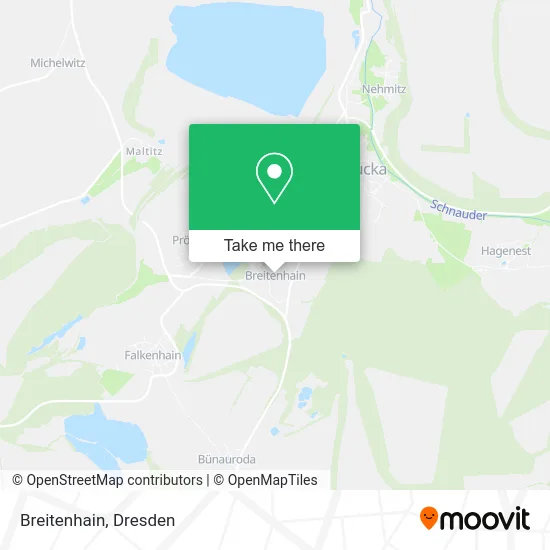 Карта Breitenhain