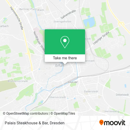 Карта Palais Steakhouse & Bar