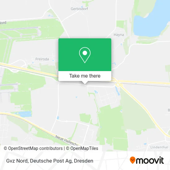 Карта Gvz Nord, Deutsche Post Ag