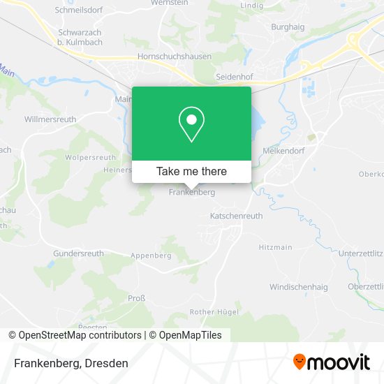 Карта Frankenberg