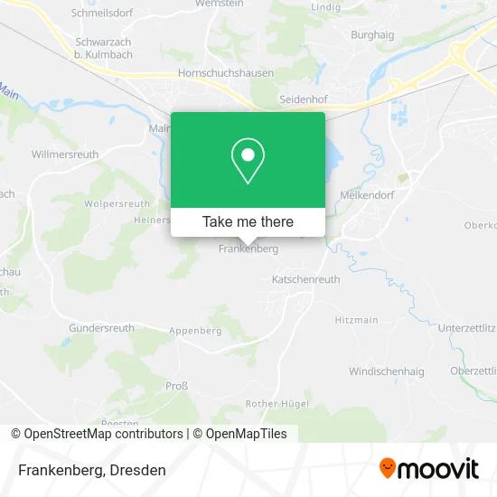 Карта Frankenberg