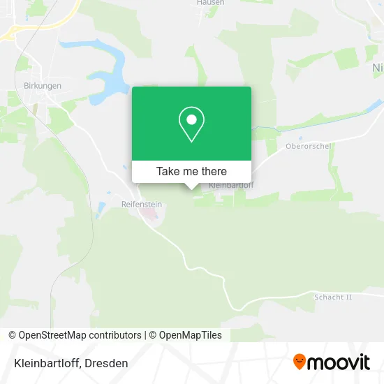 Карта Kleinbartloff