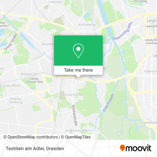 Карта Textilien am Adler