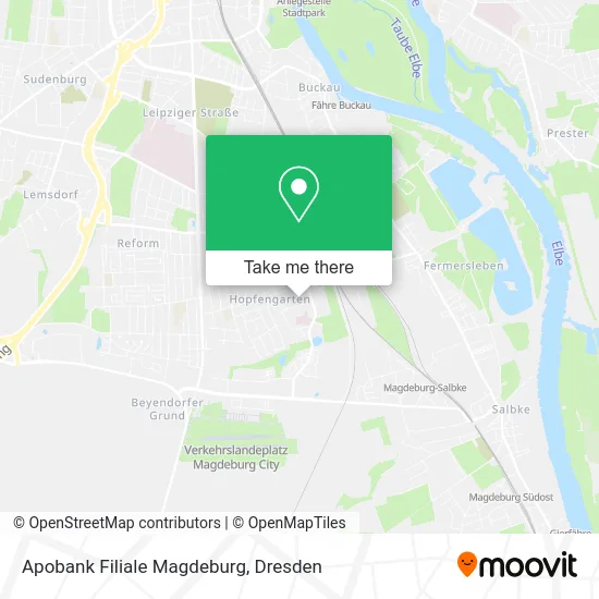 Карта Apobank Filiale Magdeburg