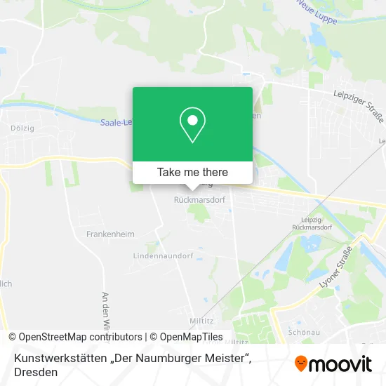 Карта Kunstwerkstätten „Der Naumburger Meister“