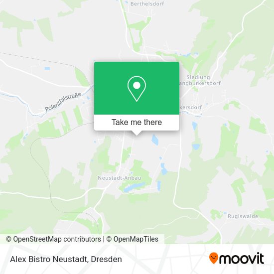Карта Alex Bistro Neustadt