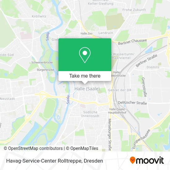 Карта Havag-Service-Center Rolltreppe