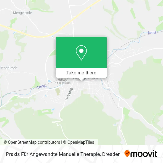 Карта Praxis Für Angewandte Manuelle Therapie