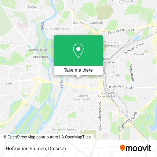 Карта Hofmanns Blumen