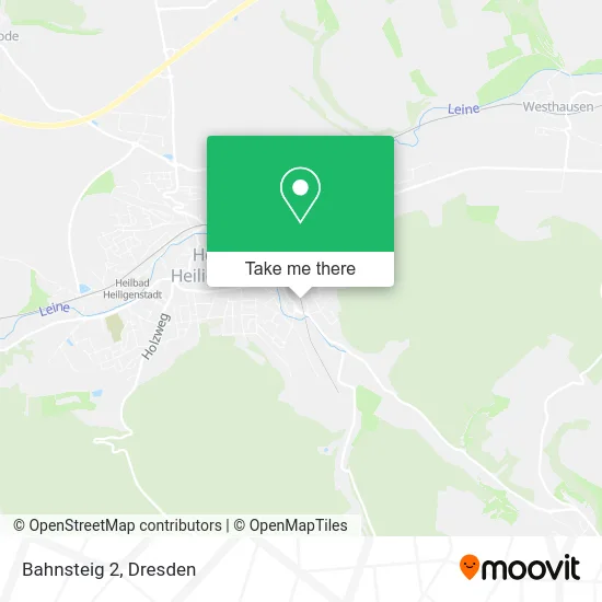 Bahnsteig 2 map