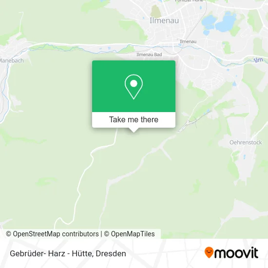Gebrüder- Harz - Hütte map