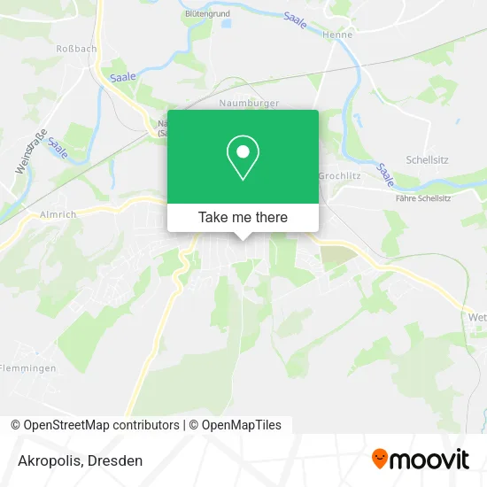 Akropolis map
